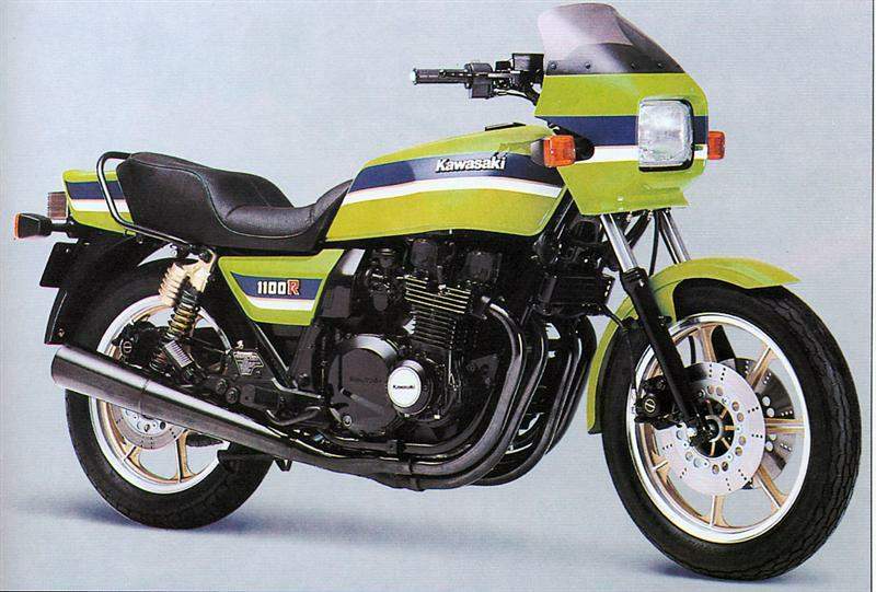 Kawasaki 1100 deals gpz 1982